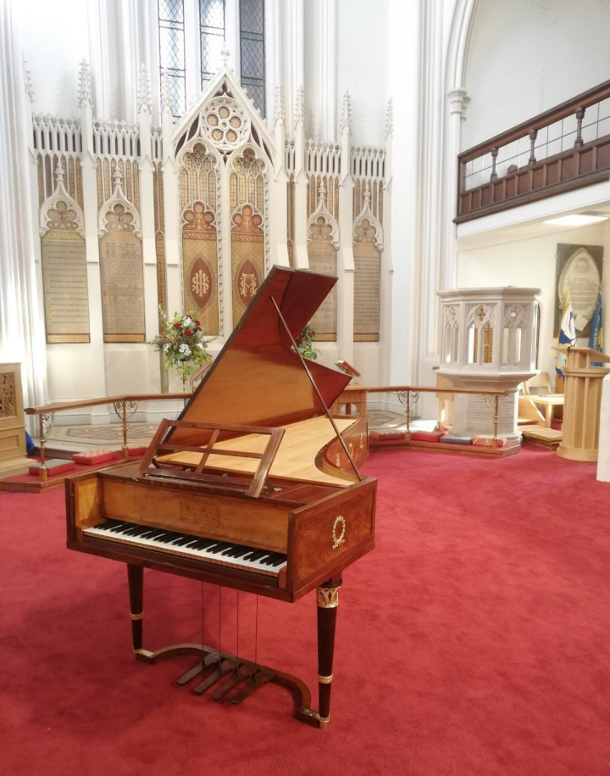 Erard Frères grand piano, Anne Angélique de Mackau, Napoléon